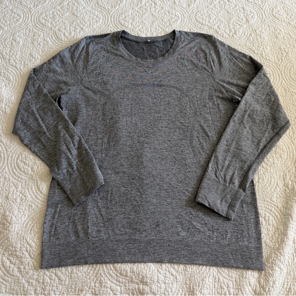 Swiftly Tech 2.0 Relaxed Long-Sleeve Shirt Hip Length size 10